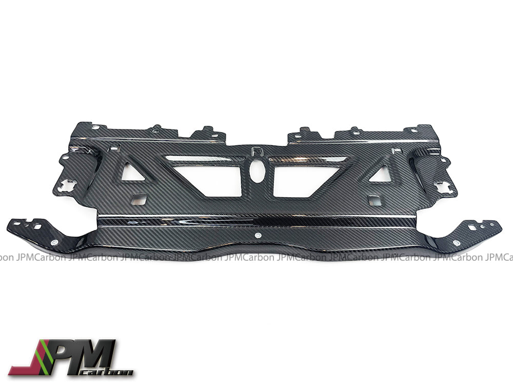 Dry Carbon Fiber Radiator Cooling Slam Panel Cover Fits For 2020-2025 BMW G80 M3 / G82 M4 Only