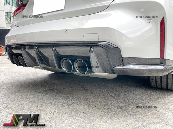 OEM Style Carbon Fiber Rear Diffuser Fits For 2021-2024 BMW G80 M3 & G82 M4