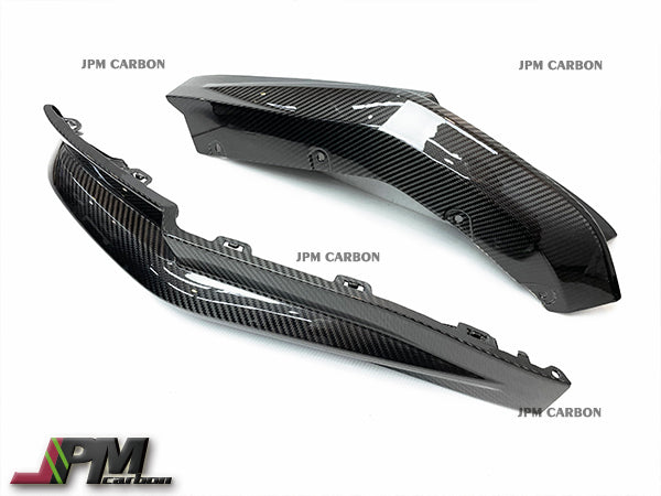 OEM Style Dry Carbon Rear Splitter lips Fits For 2021-2024 BMW G80 M3 Only