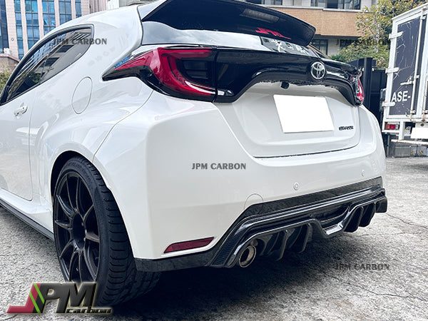 MX Style Carbon Fiber Rear Add-on Diffuser Fits For 2020-2023 Toyota GR Yaris