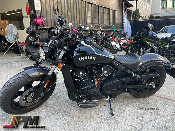JPM Carbon Fiber Front & Rear Fenders Fits For 2015-2021 Indian Scout Bobber Only