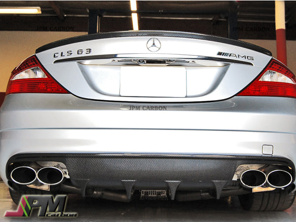 Mercedes-Benz W219 CLS-Class Sedan 2004-2010 Carbon Fiber AMG Style Trunk Spoiler