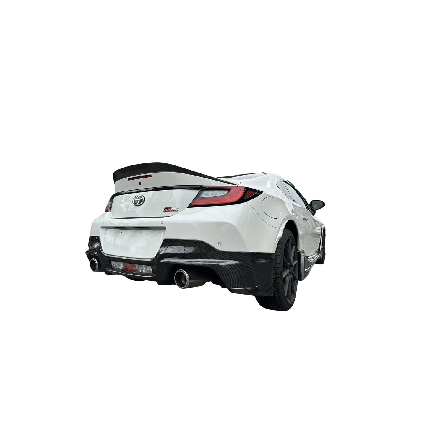 JDMuscle 22-23 BRZ/GR86 TRD Style Carbon Fiber Rear Diffuser