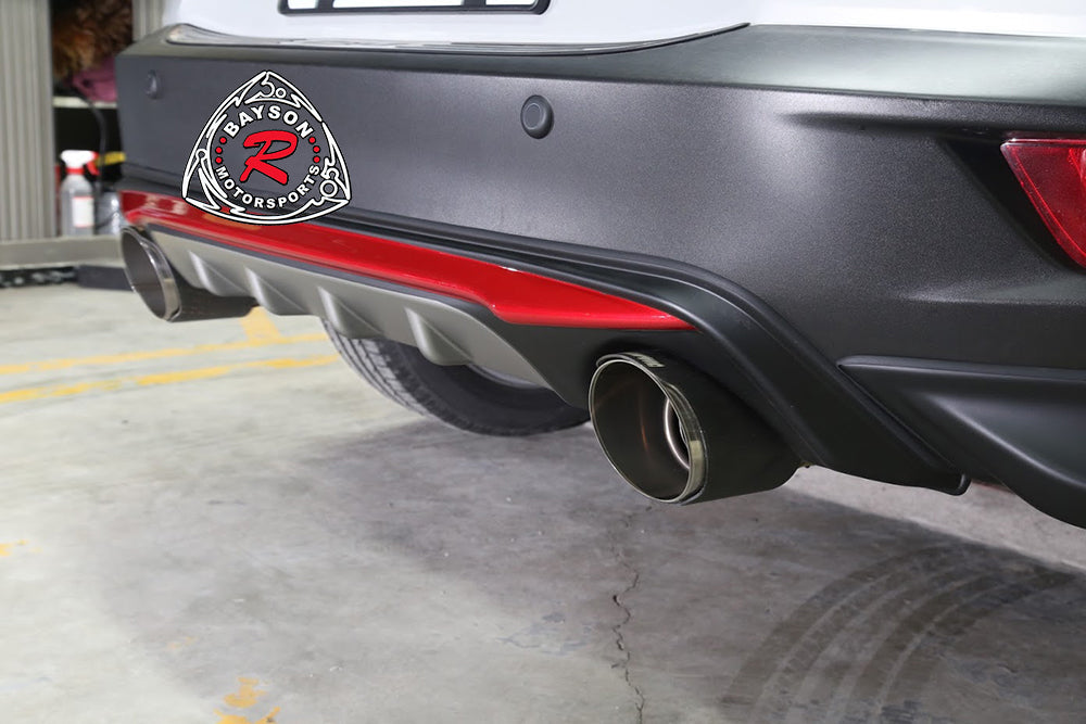 MZ Style Rear Diffuser For 2016-2021 Mazda CX-3