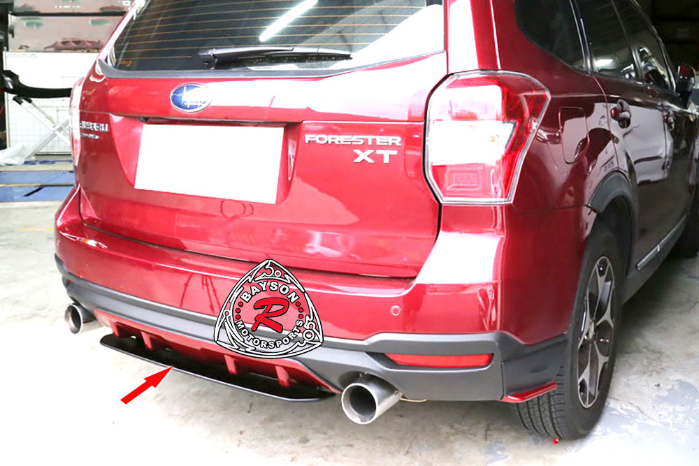 ST Style Rear Diffuser For 2014-2018 Subaru Forester