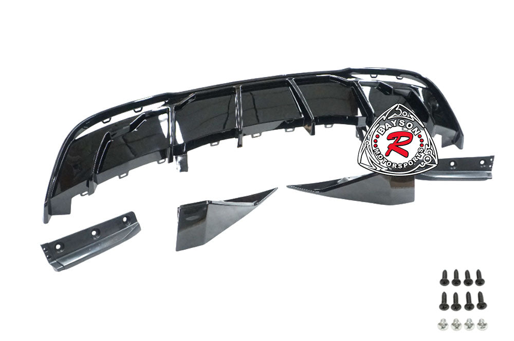 F Style Rear Diffuser For 2024-2025 Tesla Model-3