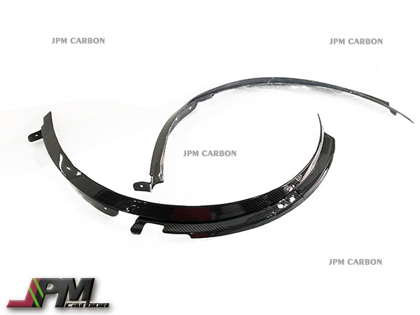 Carbon Fiber Front Fender Flares Fits For 2014-2019 Chevrolet Corvette C7 All Models Only