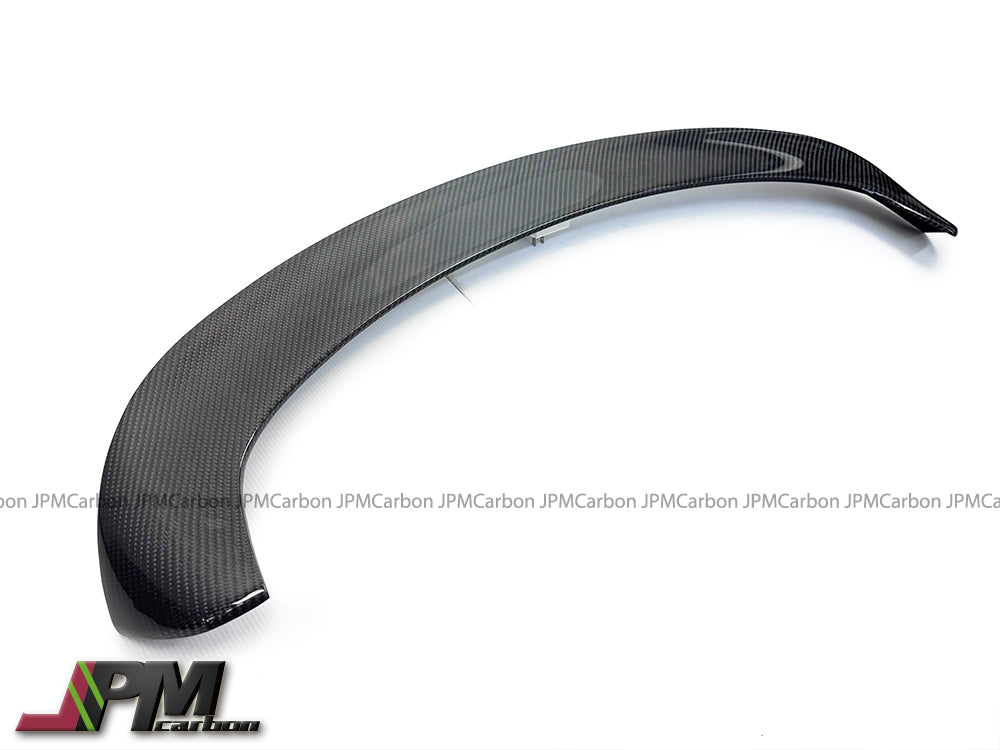 C Style Carbon Fiber Trunk Spoiler Fits For 2017-2023 Mercedes-Benz S213 E-Class Estate Only
