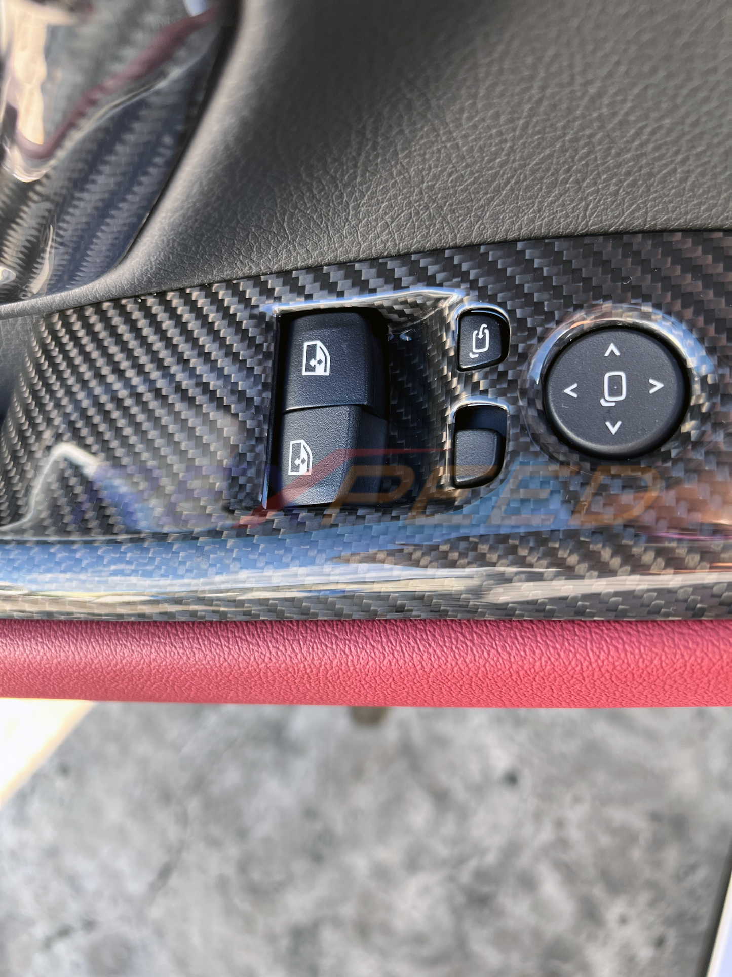 Rexpeed - Supra GR 2020+ Dry Carbon Window Switch Panel Cover