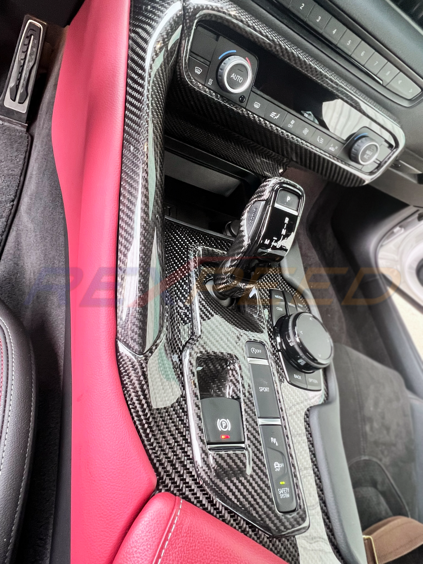 Rexpeed - Supra GR 2020+ Dry Carbon Gear Surround Trim