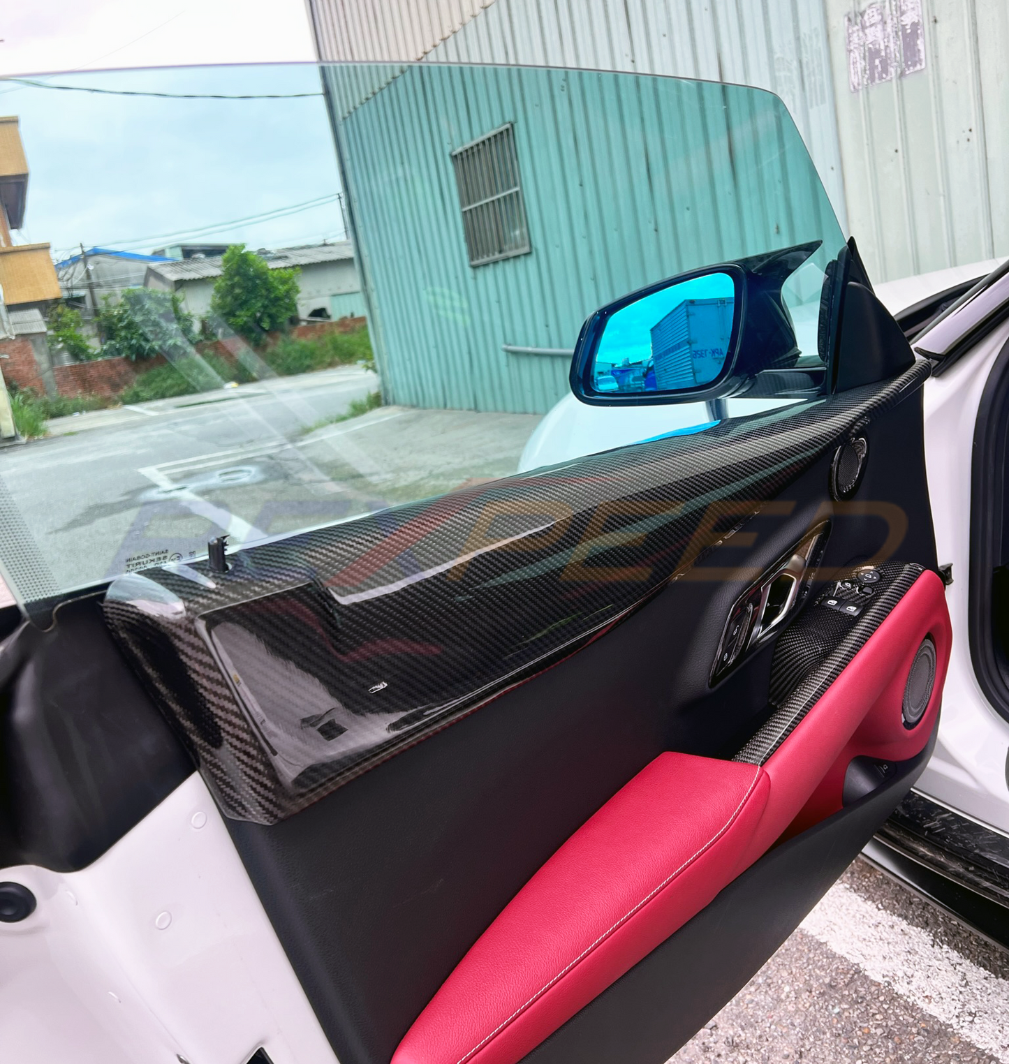 Rexpeed - Supra GR 2020+ Carbon Fiber Door Trim Cover