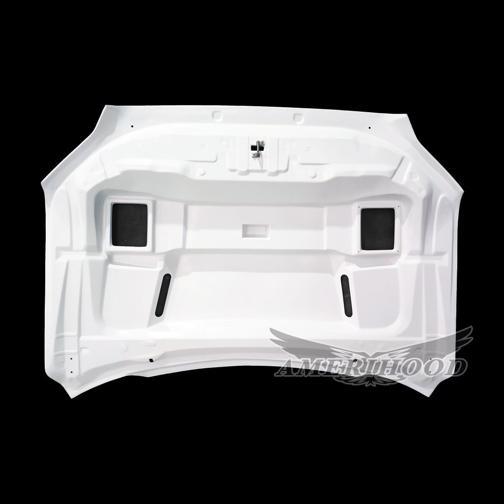 AmeriHood - Toyota Tundra 2022-2025 SSK Style Functional Heat Extractor Ram Air Hood (Vehicle Registration Card Required)