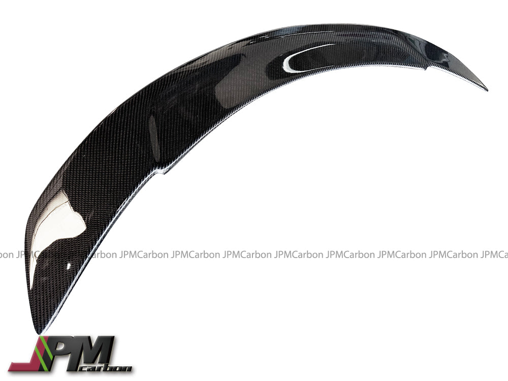 RT Style Carbon Fiber Trunk Spoiler Fits For 2015-2021 Mercedes-Benz W205 C-Class Sedan Only