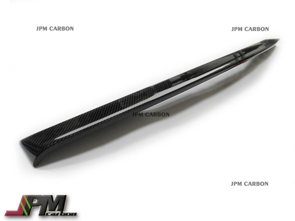 OEM Style Carbon Fiber Roof Spoiler Fits For 2010-2016 Mercedes-Benz W212 E-Class Sedan Only