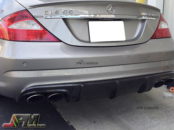 Carbon Fiber Rear Diffuser Fits For 2006-2010 Mercedes-Benz W219 CLS-Class with AMG Sport & CLS55 CLS63 Only