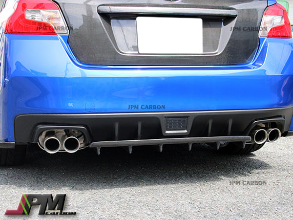 CS Style Carbon Fiber Rear Diffuser Fits For 2015-2021 Subaru WRX / STI Only