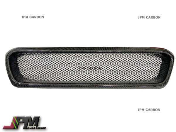 CS Style Carbon Fiber Front Replacement Grille Fits For 2015-2017 Subaru WRX / STI Only