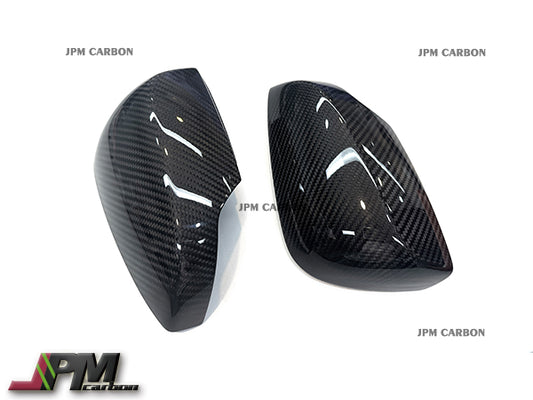 OEM Style Carbon Fiber Replacement Mirror Covers Fits For 2015-2021 Subaru WRX / STI Only