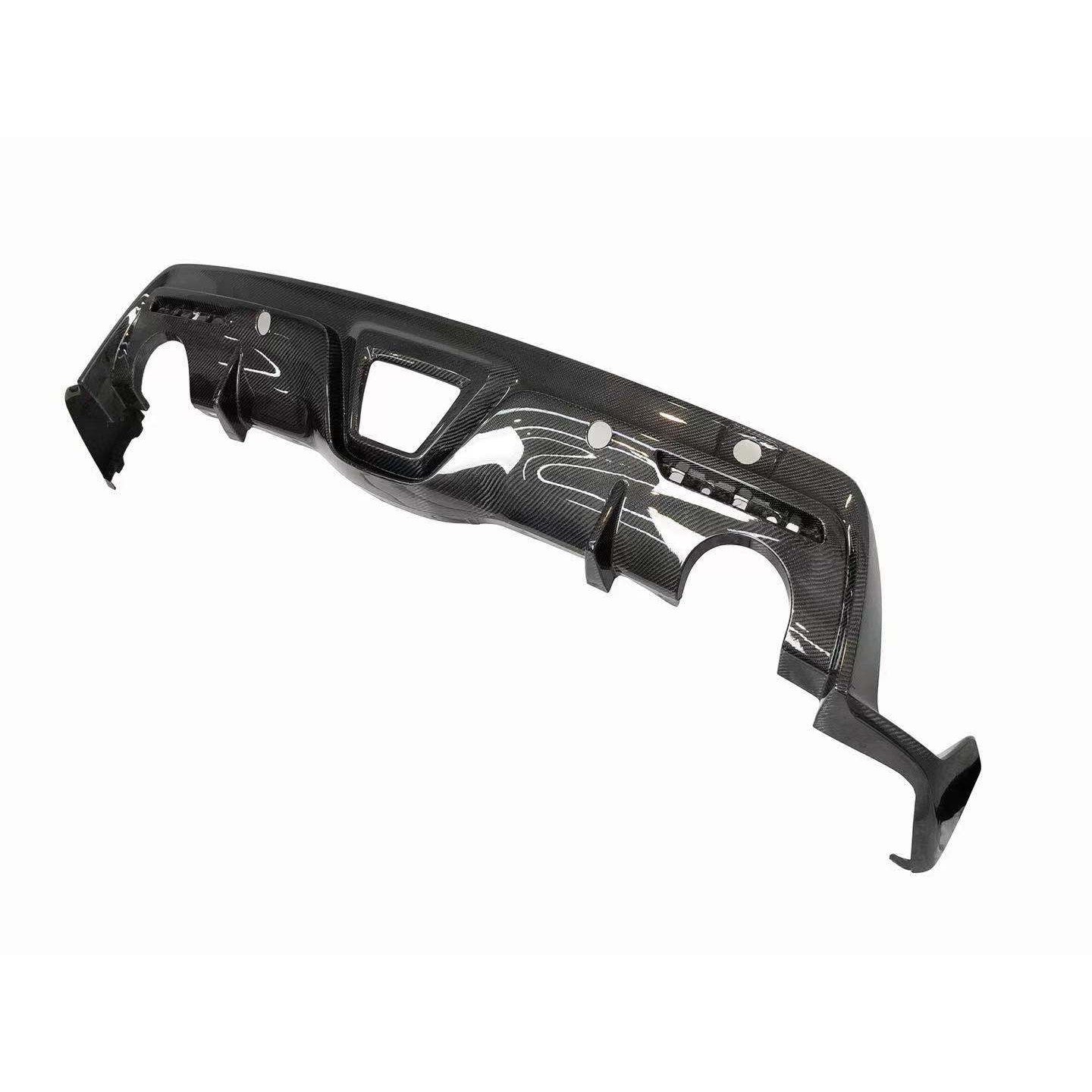 JDMuscle Tanso Carbon Fiber OEM Style Rear Diffuser for 2020+ Toyota Supra