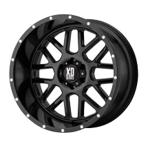 ~(36 lbs. 21X21X12)~ XD820 18X9 6x120 G-BLK 18MM