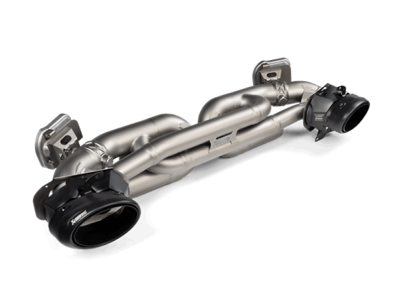 992 Turbo Black Titanium Tailpipes, Akrapovic TP-T/S/33