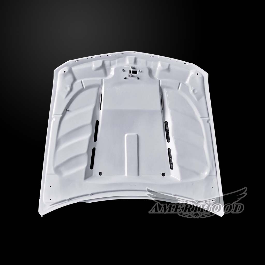 AmeriHood - Cadillac CTS WAGON NON-V Model 2010-2014 VIP Style Functional Heat Extraction Hood