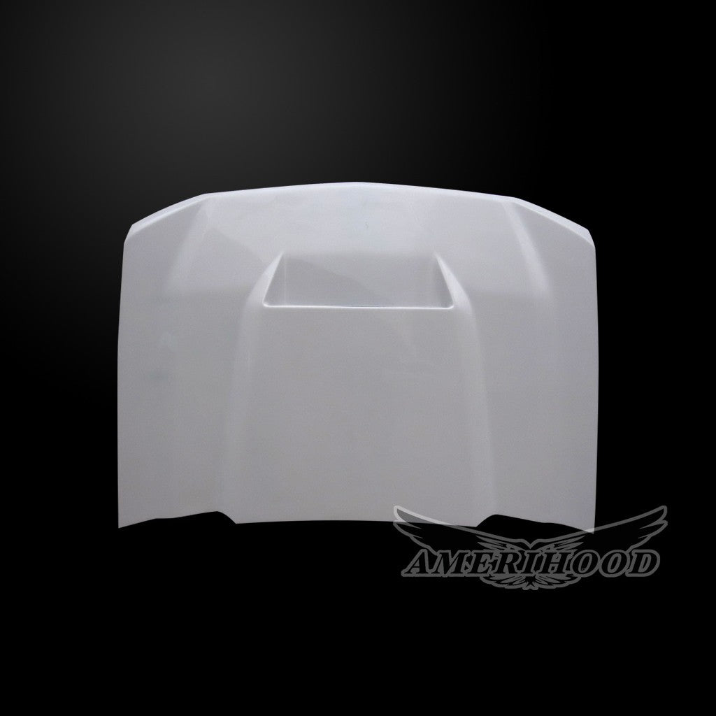 AmeriHood - Chevrolet Silverado 1500 Model 2016-2018 RKS Style Functional Heat Extraction Hood