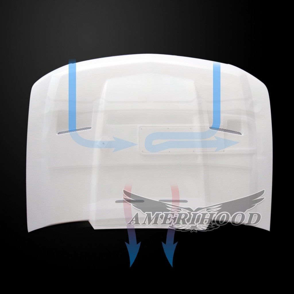 AmeriHood - Chevrolet Tahoe Model 2007-2014 CWL Style Functional Heat Extraction Hood