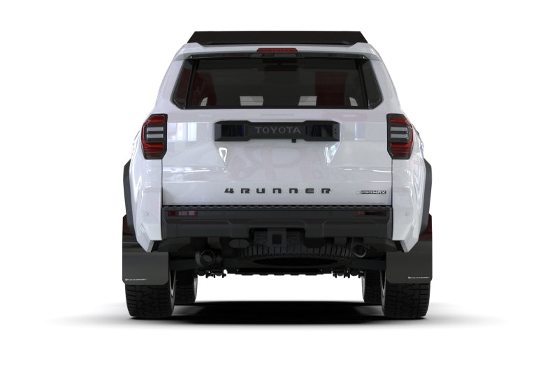 Rally Armor 2025+ Toyota 4Runner Black UR Mud Flap w/ Metallic Black Logo