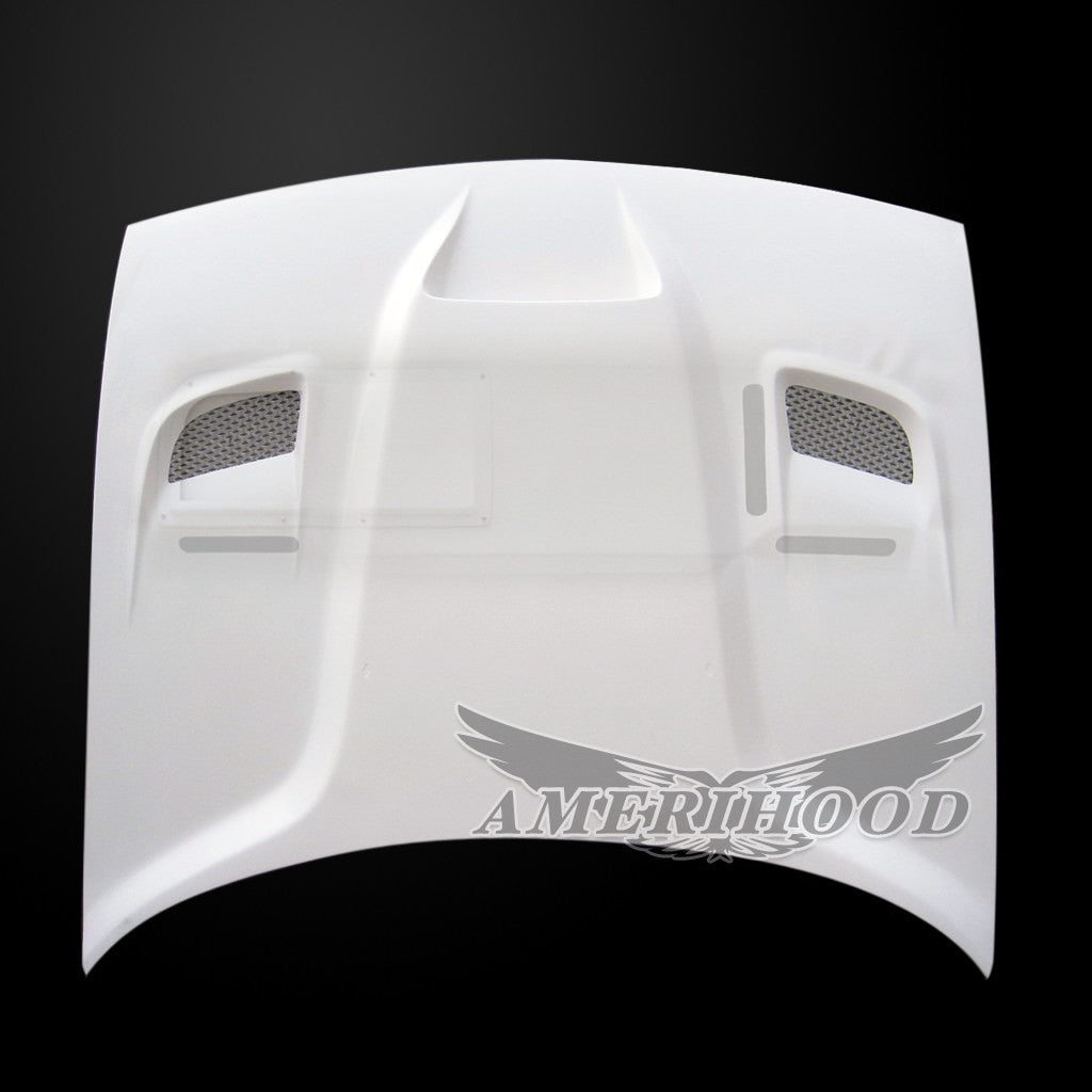 AmeriHood - Dodge Challenger Model 2008-2023 HC Style Functional Heat Extraction Hood