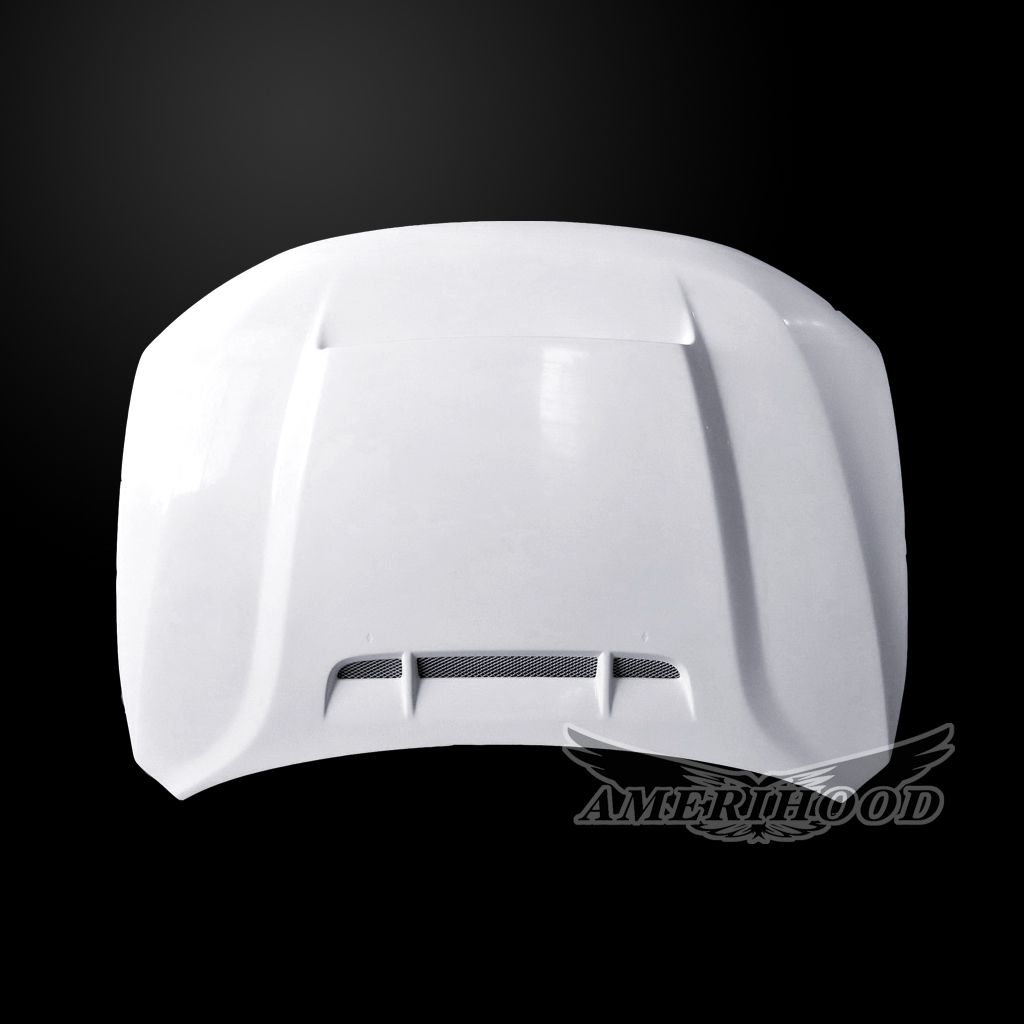 AmeriHood - Dodge Durango 2011-2025 DEM Style Functional Heat Extractor Ram Air Hood