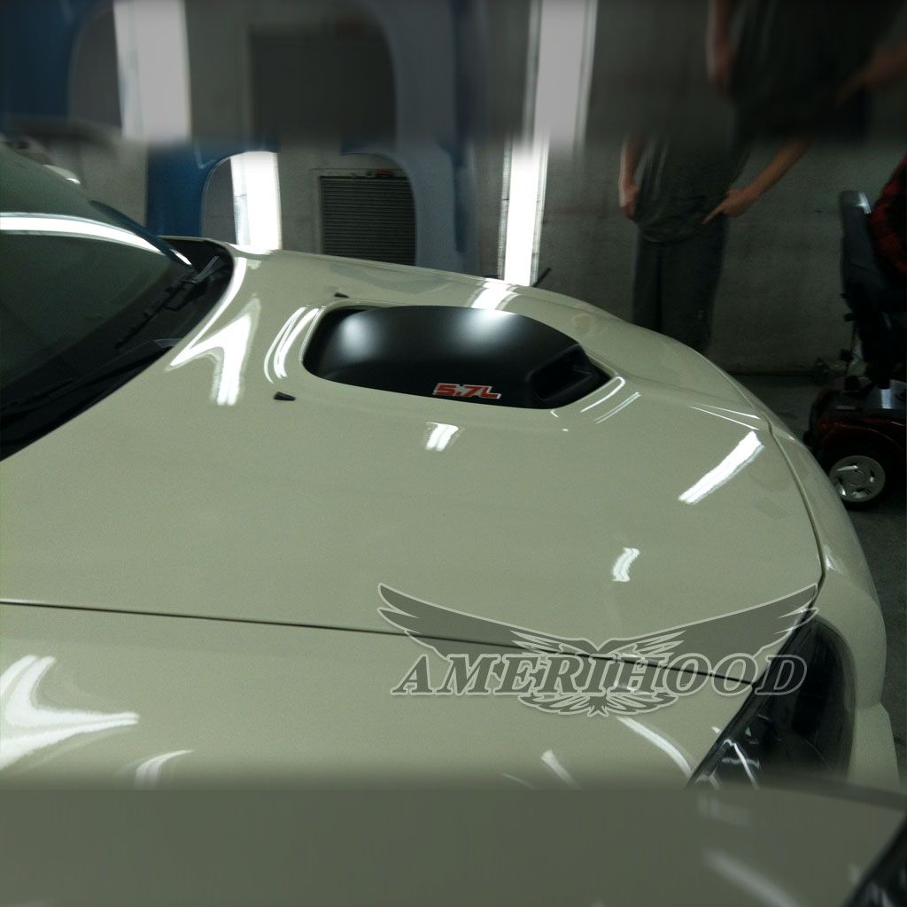 AmeriHood - Dodge Magnum 2005-2007 Type-Shaker Style Functional Ram Air Hood