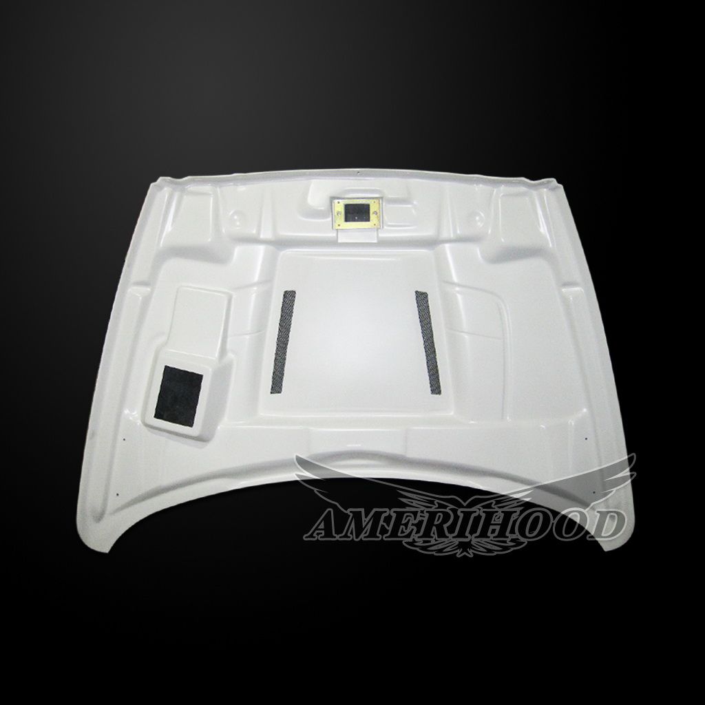 AmeriHood - Dodge Ram 2500 2003-2009 WS6 Style Functional Ram Air Hood