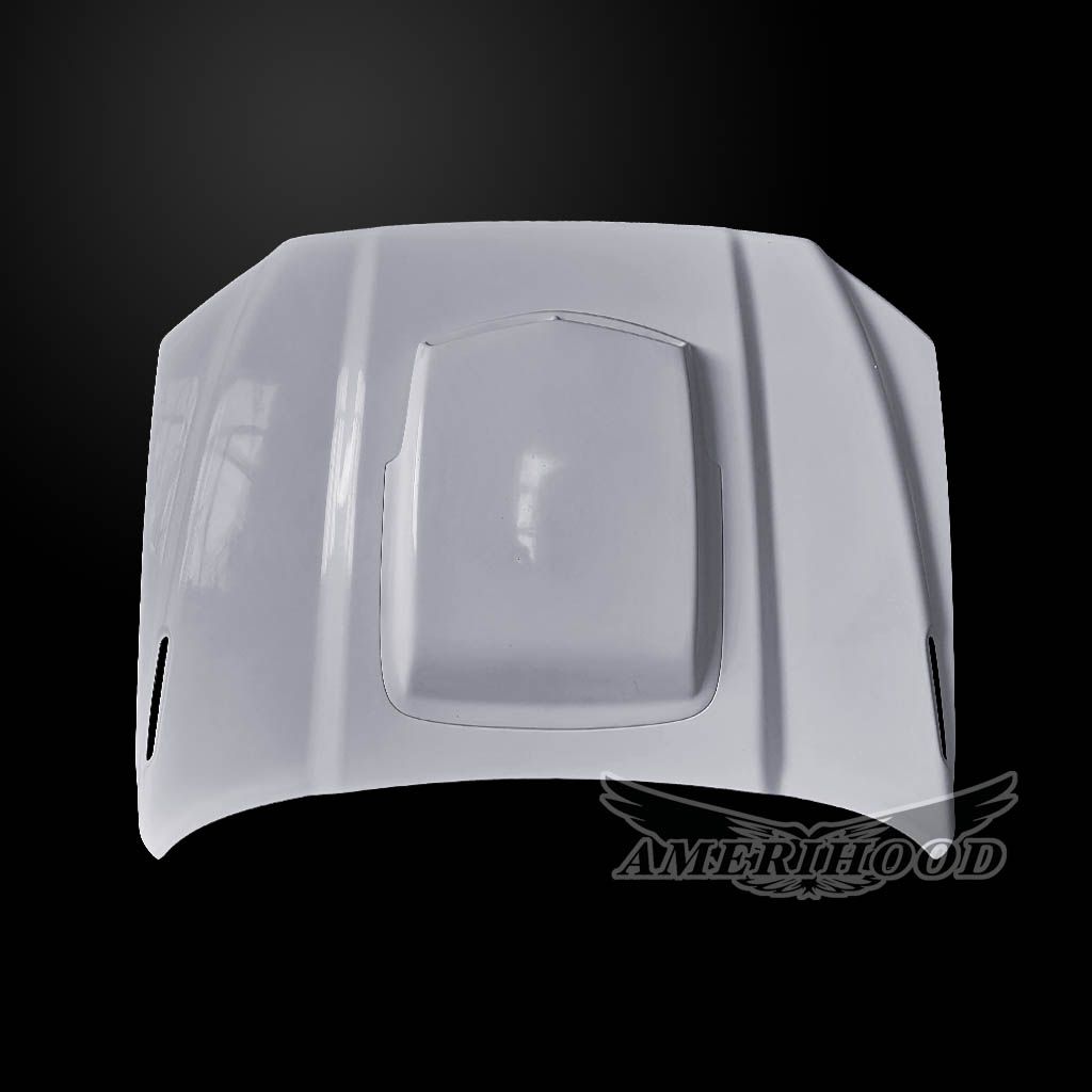 AmeriHood - Dodge Ram 3500 2019-2025 TA Style Functional Heat Extractor Ram Air Hood (Vehicle Registration Card Required)