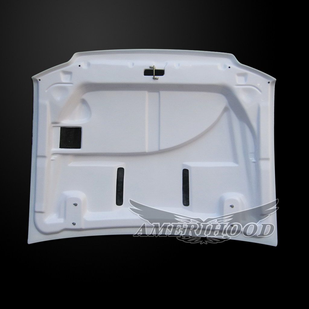 AmeriHood - Ford Explorer 2001-2003 2 Door Type-E Style Functional Heat Extractor Ram Air Hood
