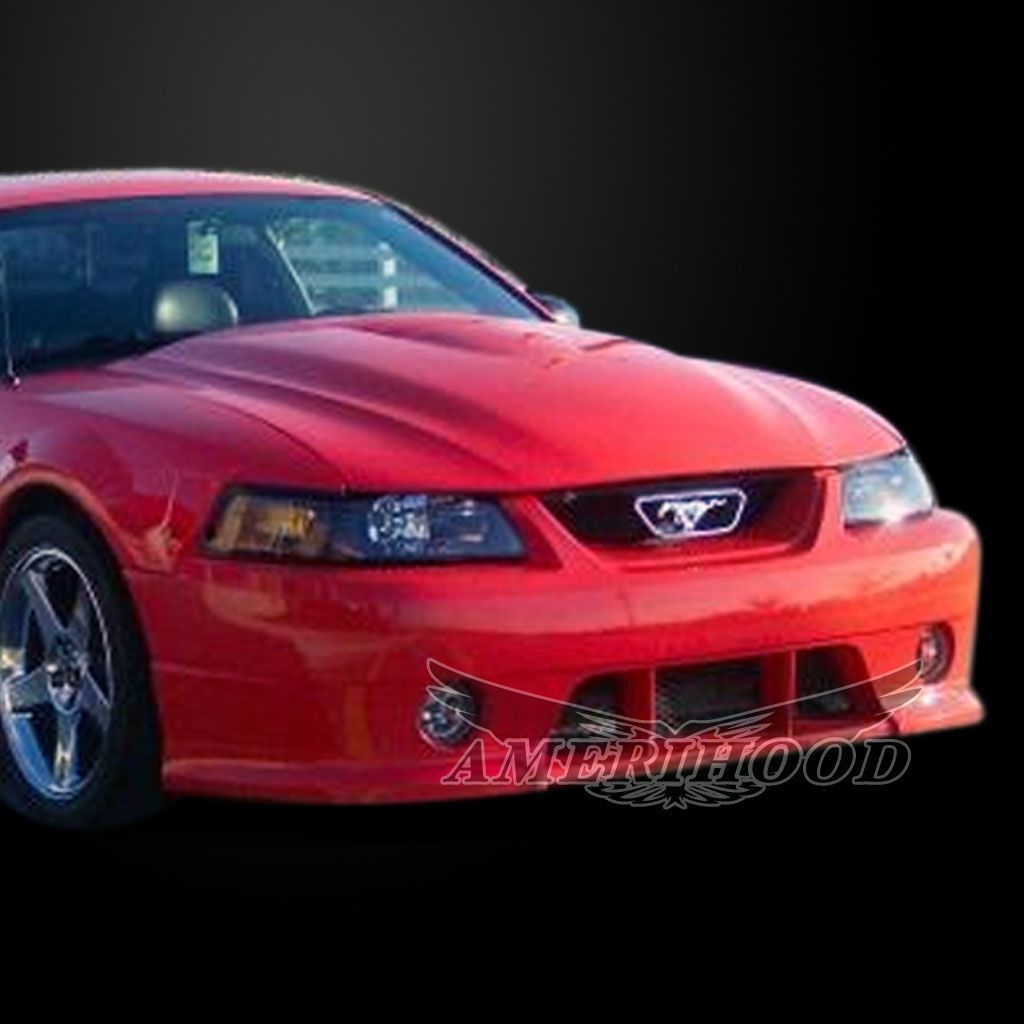 AmeriHood - Ford Mustang 1999-2004 Type-1 Style Functional Heat Extraction Cooling Hood