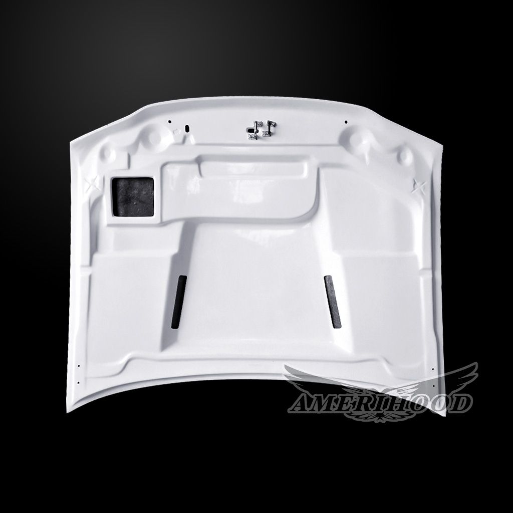 AmeriHood - GMC Canyon 2004-2012 SMS Style Functional Ram Air Hood