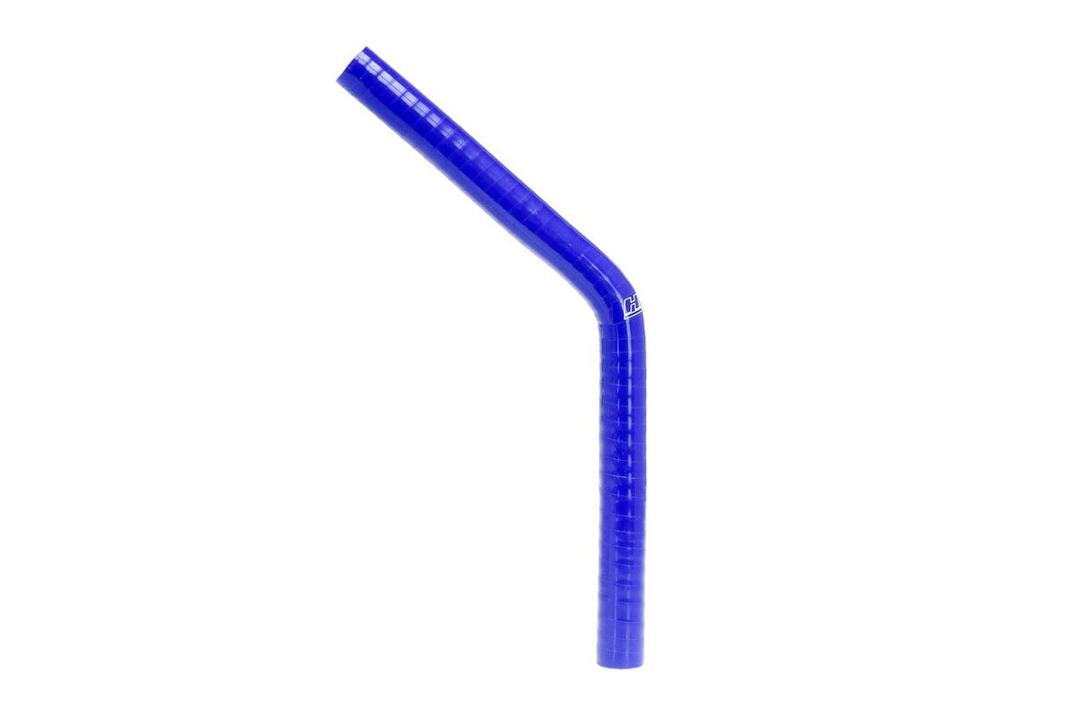 HPS Performance Products HPS 1-1/2" Silicone 45 Degree Elbow Coupler Hose, High Temp 4-ply Reinforced, 38mm ID