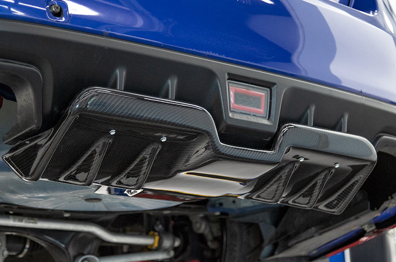OLM A1 Style Carbon Fiber Rear Diffuser - 2015-2021 WRX / STI
