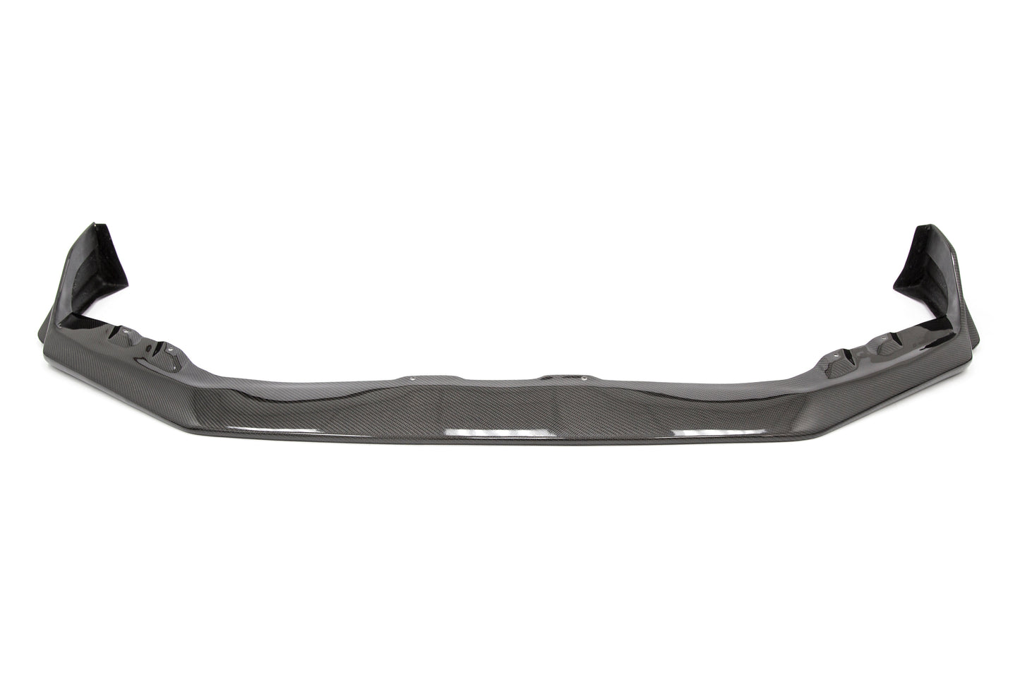 OLM S208 Style Carbon Fiber Front Bumper Lip - 2015-2021 WRX / STI