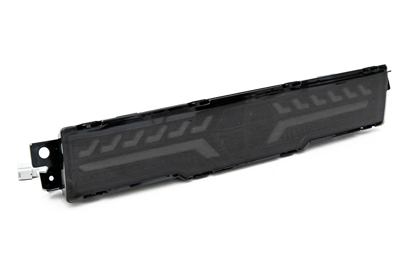 OLM V2 F1 Rear Fog Light (Smoke Lens, Black Base, White Bar) - 2022 BRZ / GR86
