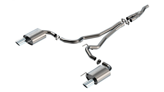 Borla 2024 Ford Mustang 2.3L Ecoboost 2.50 S-TYPE Catback Exhaust - Non-Active 140979