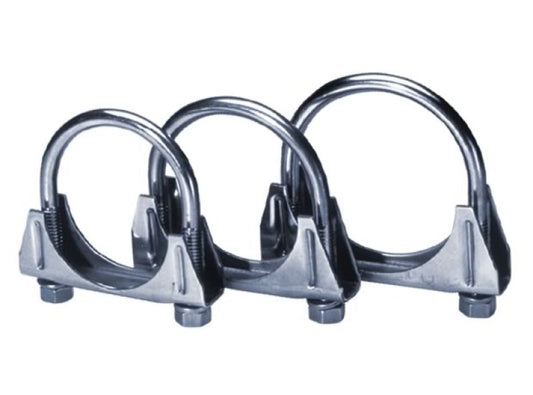 Borla Universal 2-1/2in Stainless Saddle Clamps 18250