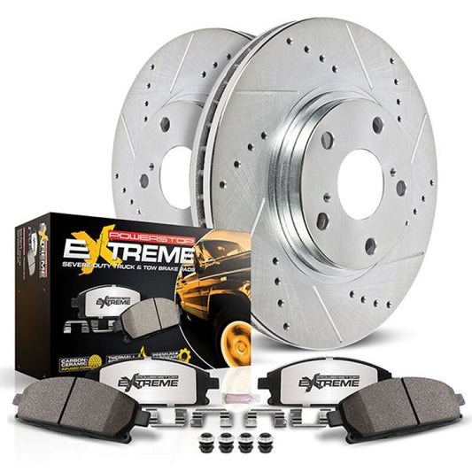 Power Stop 22-24 Toyota Tundra Front Z36 Truck & Tow Brake Kit