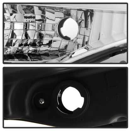 SPYDER xTune 07-14 Ford Expedition OEM Style Headlights -Chrome (HD-JH-FE07-AM-C) 9042409