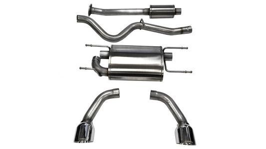 Corsa Performance 12-14 Scion FRS / Subaru BRZ Polished Sport Cat-Back Exhaust