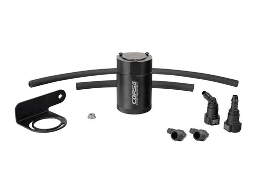 CORSA Performance Corsa 19-22 Silverado/Sierra & 21-22 Tahoe/Suburban/Yukon/Denali Aluminum Oil Catch Can w/ Bracket CC0011