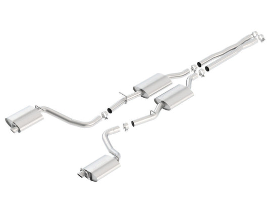 Borla 15-16 Dodge Charger R/T 5.7L No Tip Use Factory Valence Single Split Rear Exit S-Type Exhaust 140636