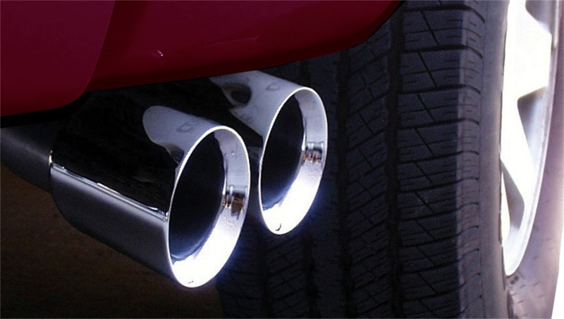 Corsa Performance 02-06 Chevrolet Tahoe 5.3L V8 Polished Sport Cat-Back Exhaust
