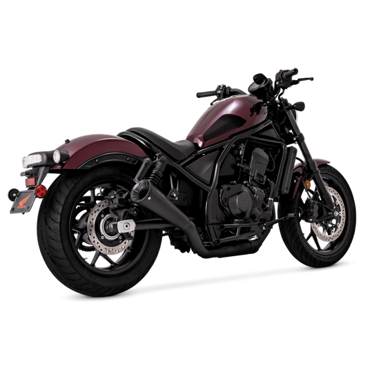 Vance & Hines HONDA 21-22 Rebel 1100 S/O Black Slip-On Exhaust
